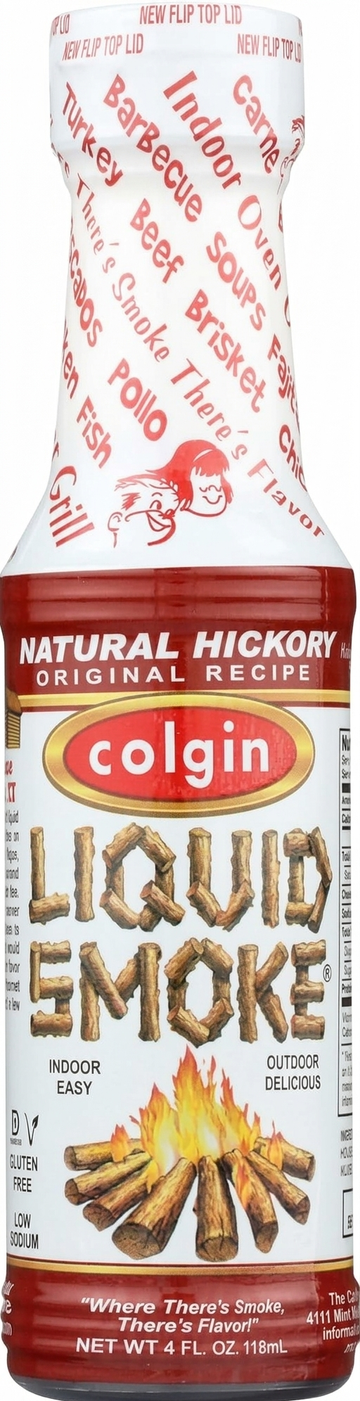 Colgin Natural Hickory Liquid Smoke Original Recipe, 4 oz (118ml)