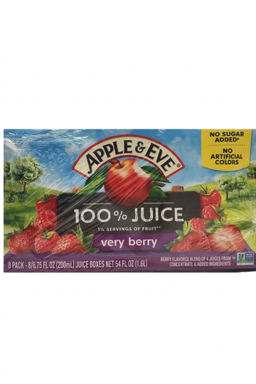 Apple & Eve 100% Juice Very Berry, No Sugar Added, 1.6L