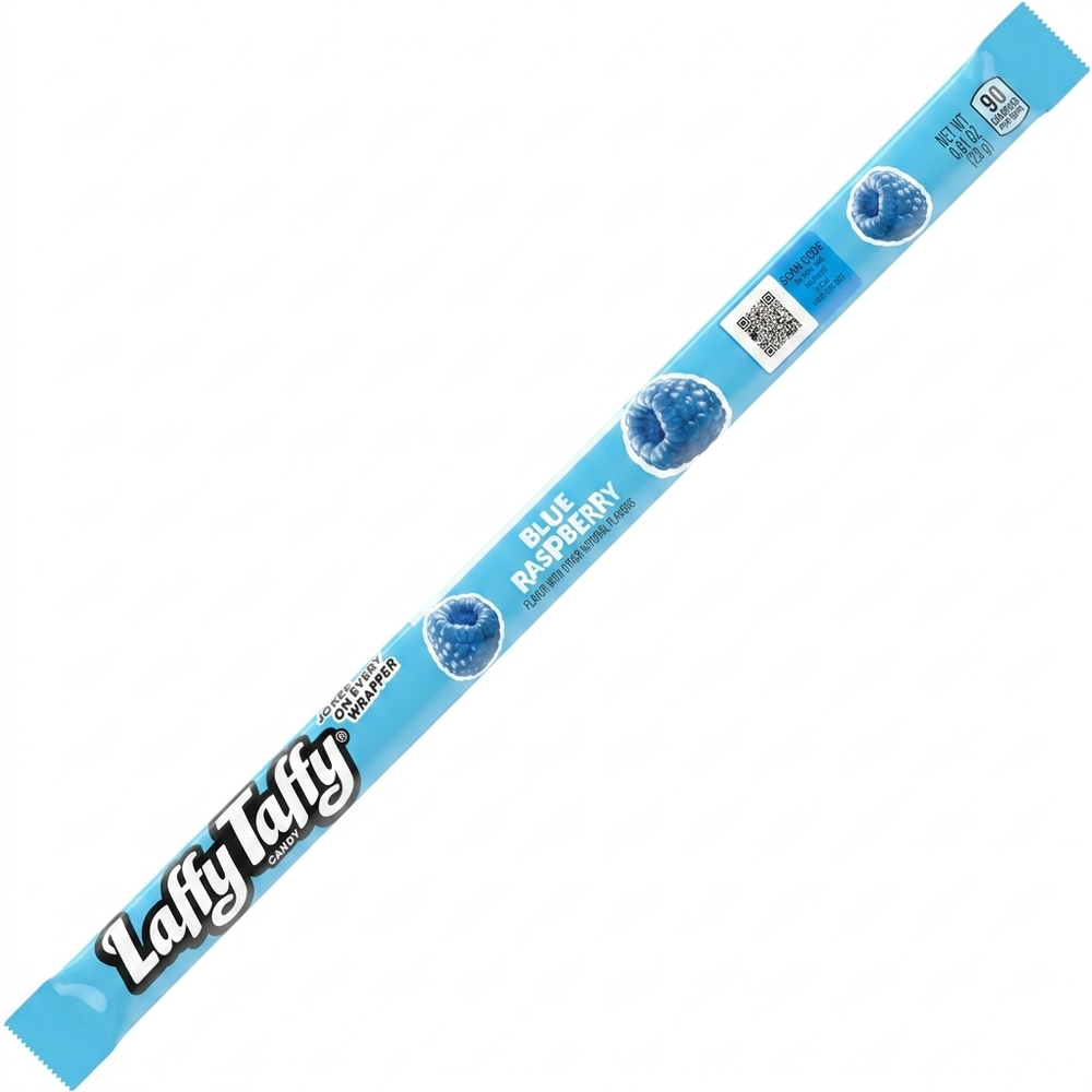 Laffy Taffy Blue Raspberry Taffy Candy, 22.9g