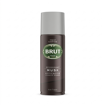BRUT Musk Deodorant Spray 200ml - Long-Lasting Efficacy