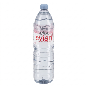 Evian Natural Mineral Water, 1.5L