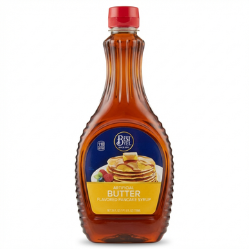Best Yet Artificial Butter Flavored Pancake Syrup, 709 mL Bottle