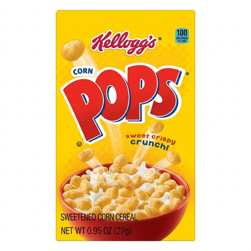Kellogg's Corn Pops Sweetened Corn Cereal, 0.95 oz