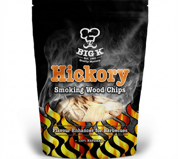 Bigk 100% Natural Hickory Smoking Wood Chips 400g