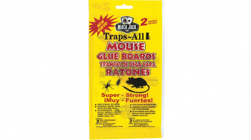 Black Jack Mouse Glue Boards, Ready-To-Use Pest Control, 2 Pack