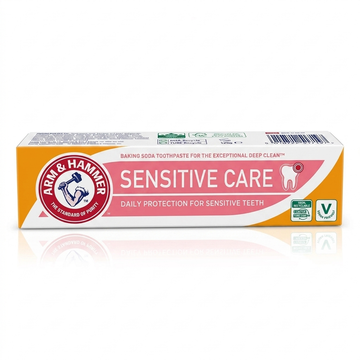 Arm & Hammer Sensitive Care Baking Soda Toothpaste, Deep Clean, 125g