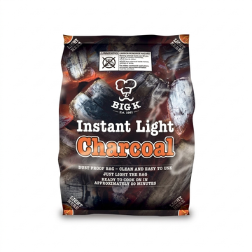 Big K Instant Light BBQ Charcoal In-The-Bag, 1kg