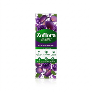 Zoflora Midnight Blooms 3-In-1 Action Concentrated Multipurpose Disinfectant, 250ml