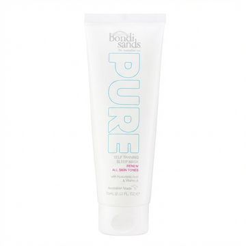 Bondi Sands Pure Self Tanning Sleep Mask, Overnight Tan, 75 Ml, Australian Made
