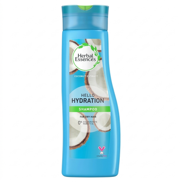 Herbal Essences Hello Hydration Shampoo with Coconut Extract for Dry Hair, 400ml