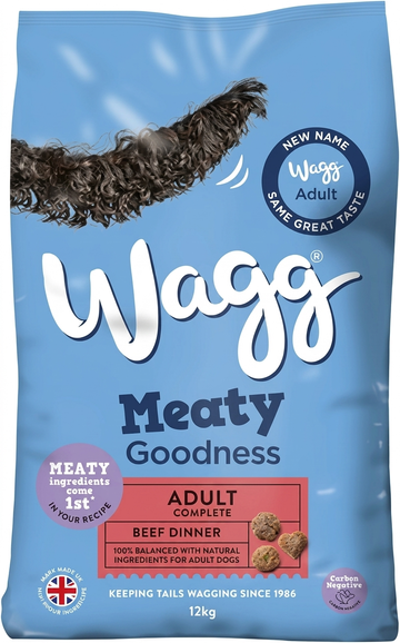 Wagg Meaty Goodness Adult Complete Beef Dinner, 1kg