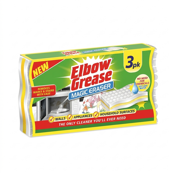 Elbow Grease Magic Eraser, 3 Pack