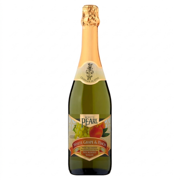 White Pearl Grape & Peach Sparkling Juice 750ml - No Added Sugar