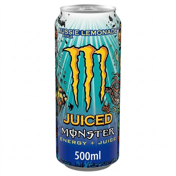 Monster Aussie Lemonade Juiced Energy Drink, 500ml