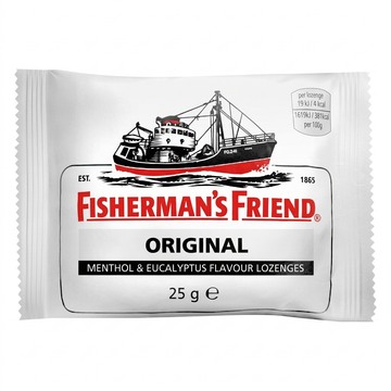 Fisherman's Friend Original Menthol & Eucalyptus Lozenges, 25g