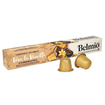 Belmio 2.0 Vanilla Aluminium Coffee Capsules - 10 Caps