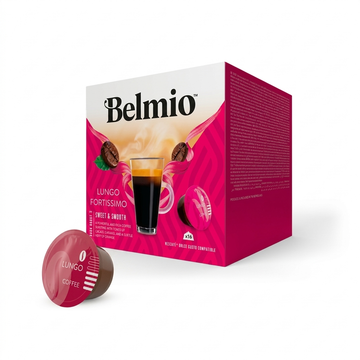 Belmio Lungo Fortissimo Dolce Gusto Compatible Coffee Capsules - 16 Capsules