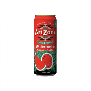 Arizona Watermelon Fruit Juice Cocktail, 680ml Can, Vitamin C Fortified