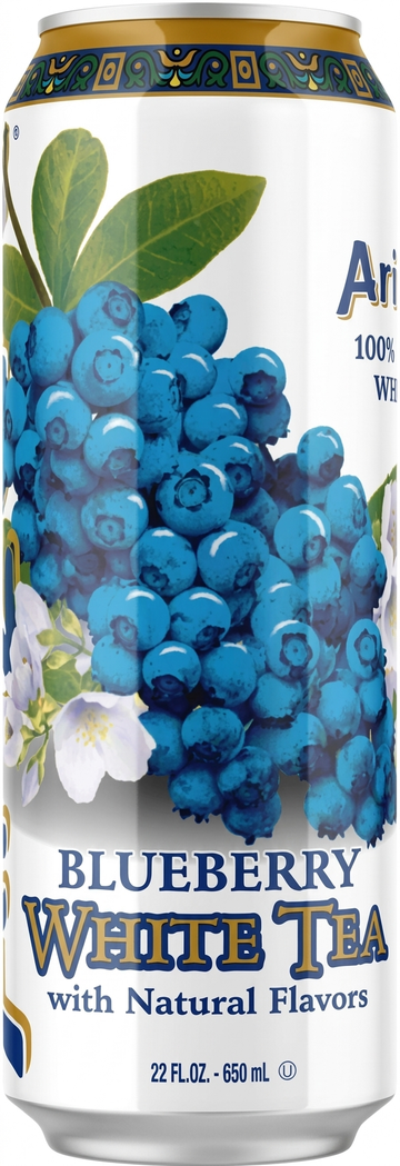 Arizona Blueberry White Tea with Natural Flavors, 22 Oz