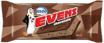 Igloo Evens Chocolate Ice Cream 90ml