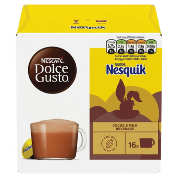 Nescafé Dolce Gusto Nesquik Hot Chocolate Pods, 16 Count