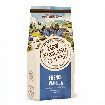 New England Coffee French Vanilla Medium Roast Ground Coffee, 312g