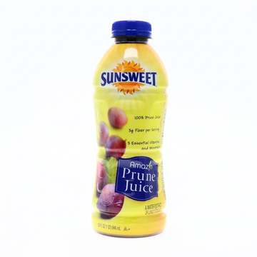 Sunsweet Amazin 100% Prune Juice, 946 ml - 3g Fiber & 5 Essential Vitamins