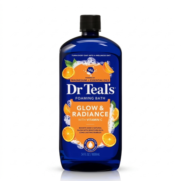 Dr Teal's Foaming Bath Glow & Radiance with Vitamin C, 1000ml