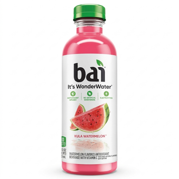 Bai Kula Watermelon WonderWater: Antioxidant Infused Beverage with Vitamin C, 530 ml