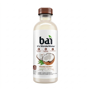 Bai Molokai Coconut Antioxidant Infused WonderWater: 10 Calories, Vitamin E, and No Artificial Sweeteners, 530 ml