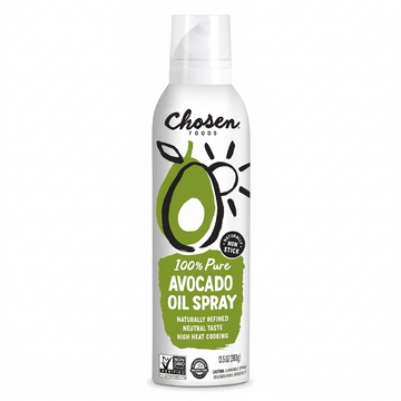 Chosen Foods 100% Pure Avocado Oil Non-Stick Cooking Spray, Non-GMO, 383g