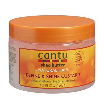 Cantu Shea Butter Define & Shine Custard for Natural Curls, 340g