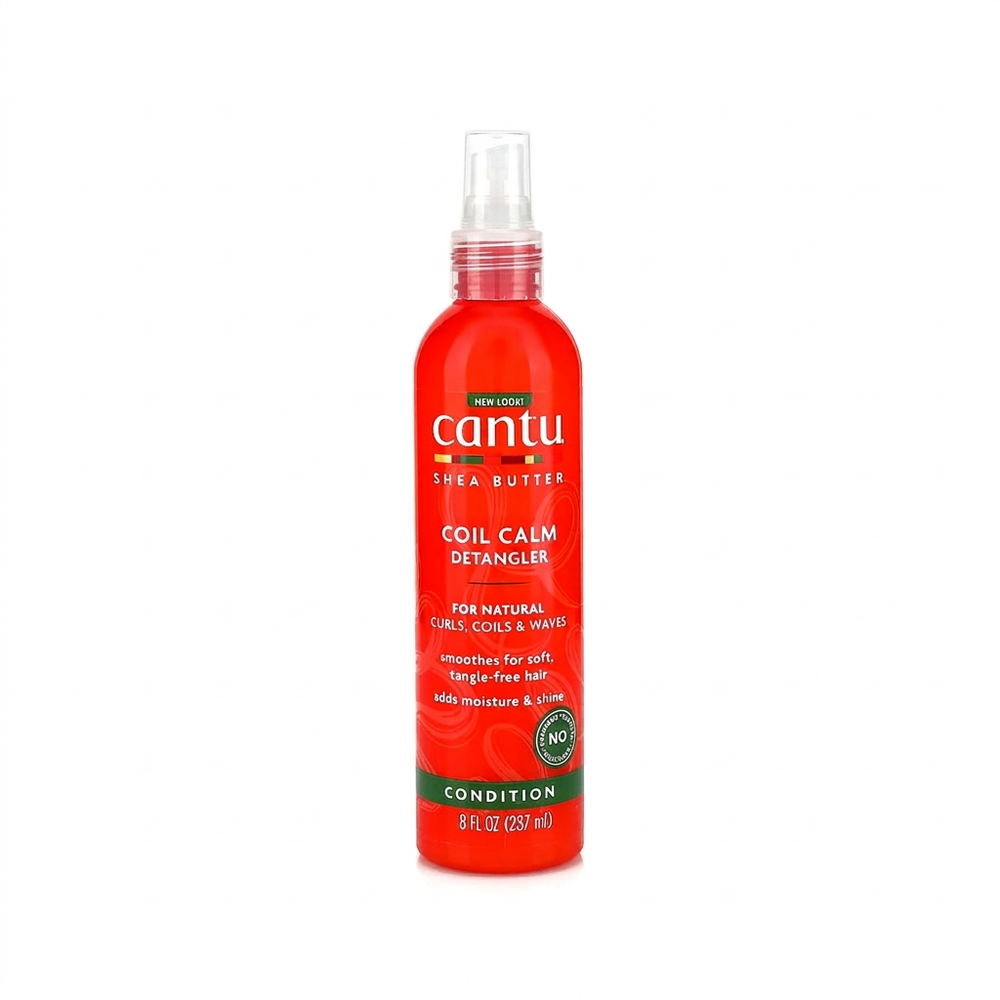 Cantu Shea Butter Coil Calm Detangler for Natural Curls, Coils & Waves, 237ml