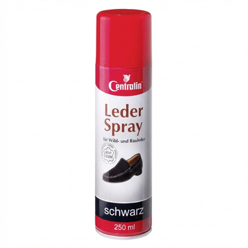 Centralin Suede And Nubuck Leather Care Spray, Black, 250ml