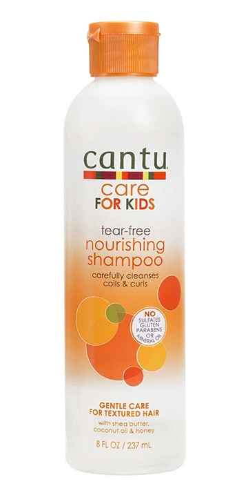 Cantu Care for Kids Tear-Free Nourishing Shampoo with Shea Butter, Coconut Oil & Honey, 8oz (237ml)