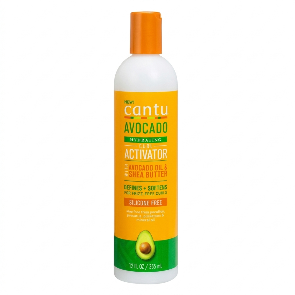 Cantu Avocado Hydrating Curl Activator with Avocado Oil & Shea Butter, 12 oz (355 ml)