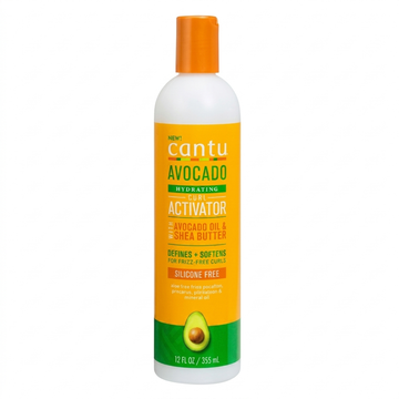 Cantu Avocado Hydrating Curl Activator with Avocado Oil & Shea Butter, 12 oz (355 ml)