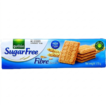 Gullon Sugar Free Fiber Biscuits 170G
