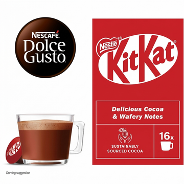 Nescafe Dolce Gusto Kit Kat Coffee Pods X16 256G