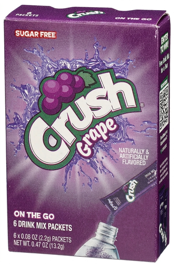 Crush Grape Drink Mix 13.2G