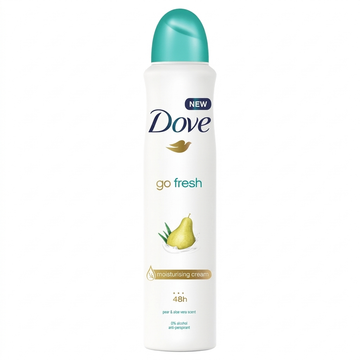 Dove Go Fresh Pear & Aloe Vera Anti-Perspirant Spray, 48h Protection, 250ml