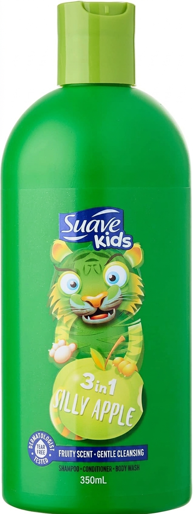 Suave Kids 3-in-1 Silly Apple Shampoo, Conditioner & Body Wash, 350ml