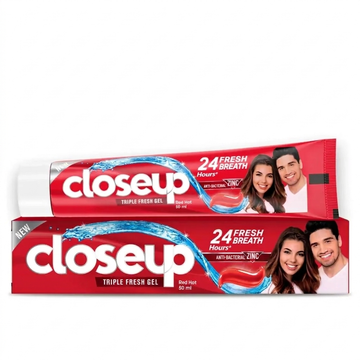 Closeup Triple Fresh Red Hot Gel Toothpaste, 77ml