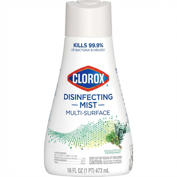 Clorox Disinfecting Mist, Peppermint Scent, Multi-Surface, 16 fl oz
