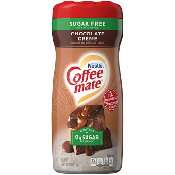 Nestle Coffee-mate Sugar Free Creamy Chocolate Powdered Creamer, 289.1g