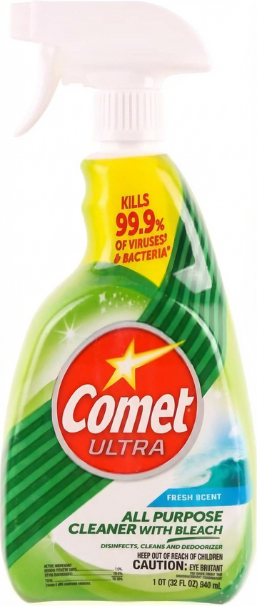 Comet All Purpose Cleaner with Bleach, 32 fl oz