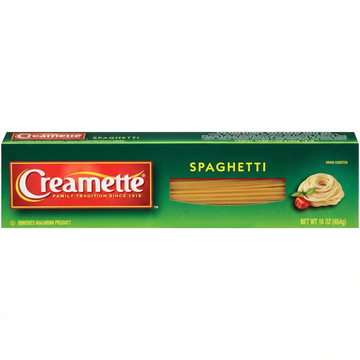 Creamette Spaghetti Enriched Macaroni Pasta, 16 Oz (454 G)