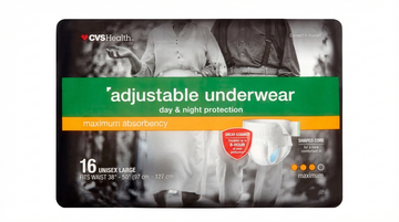 CVS Health Adjustable Underwear: Day & Night Protection, Maximum Absorbency