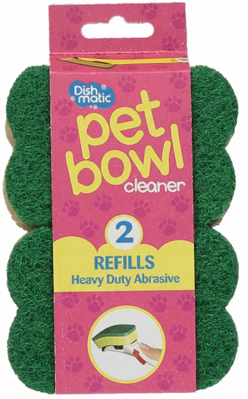 Dishmatic Pet Bowl Cleaner Refills: Heavy Duty Abrasive