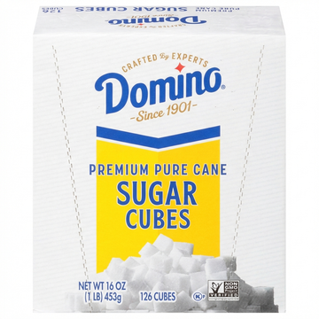 Domino Premium Pure Cane Sugar Cubes, 16 OZ, Non-GMO Verified